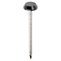 TIMCO Polymer Headed Nails - 50mm Length - Grey - Pack of 100