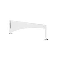 elfa Top Track System - Freestanding Feet for Upright - 470mm Length - White
