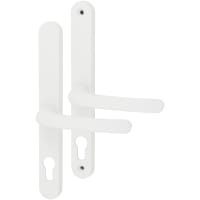 TSS uPVC Multipoint Door Handle - 215mm Bolt c/c - 70mm c/c - White