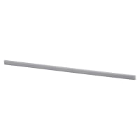 elfa Top Track System - Click In Bracket Cover - 500mm Length - Left - Platinum