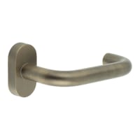CRES by Frelan Antique Brass uPVC Multipoint Door Handles on Oval Rose - CR-106 Range