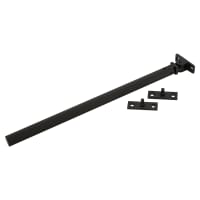 Hampstead Aspen Lines Casement Window Stay - 8 Inch/200mm Length - Matt Black