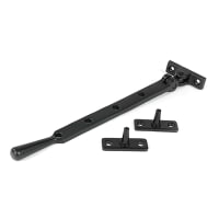 From The Anvil Newbury Casement Window Stay - 10 Inch/250mm Length - Matt Black