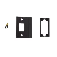 Atlantic 13mm Rebate Kit to suit Tubular Latches - Matt Black