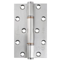 Eclipse Thrust Bearing Grade 14 Butt Fire Door Hinge - 127 x 76 x 3mm - Satin Stainless - Pair