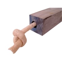 Lead Square Sash Window Weight - 8lb (3.54kg) - 600 x 25 x 25mm