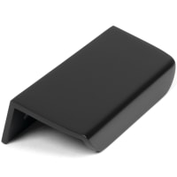 From The Anvil Moore Edge Cabinet Pull Handle - 70mm Centres - Matt Black