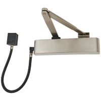 Exidor Guardian Electromagnetic Cam Action Fire Door Closer - Power Size 4 - Satin Stainless Steel