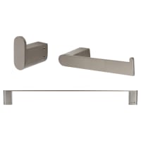 Altro Designer Bathroom Set - Gun Metal