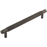 Hoxton by Frelan Taplow 18mm Knurled T-Bar Cabinet Pull Handle - 224mm c/c - Dark Bronze