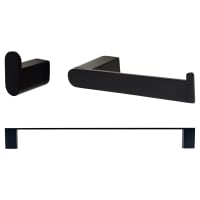 Altro Designer Bathroom Set - Matt Black