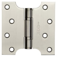 Jedo Parliament Hinge - 102 x 102 x 3mm - Satin Stainless Steel - Pair
