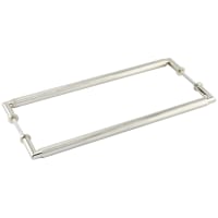 Burlington by Frelan Polished Nickel 20mm D-Bar Door Pull Handle - B2B - 425mm c/c - Piccadilly Range
