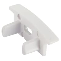 Integral LED Profile End Cap with Cable Entry for use with ILPFR071 & ILPFR072