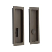 Burlington by Frelan Rectangular Flush Privacy Handle Set - 150mm - Dark Bronze