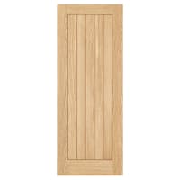 LPD Belize 5 Panel Pre-Finished Solid Internal Door - 1981 x 838 x 35mm - Oak