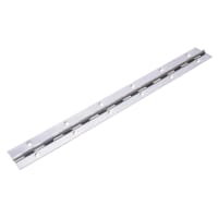 Altro Heavy Mild Steel Continuous Piano Hinge - 2134 x 76 x 1.2mm - Zinc Plated