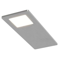 Sensio Astro 4.8W LED Rectangle Cabinet Downlight - 3000K/4000K/5000K CCT - Aluminium
