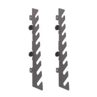 elfa Garage+ Storage Top Track System - Spanner & Wrench Holder for Storing Board - Matt Grey