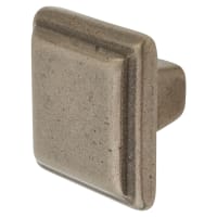 Crofts & Assinder Windsor Square Cabinet Knob - 34 x 34mm - Old Iron Lacquer