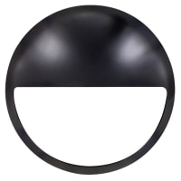Integral LED Tough-Shell+ Eyelid Cover for 308mm Bulkhead Light - Black