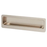 Altro Alton Rectangular Flush Cabinet Pull Handle - 113 x 33mm - Satin Nickel