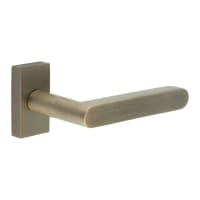 CRES by Frelan Antique Brass uPVC Multipoint Door Handles on Rectangular Rose - CR-101 Range