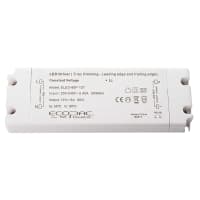 Integral LED 12V 60W Constant Voltage Dimmable LED Triac Driver - IP20 - 200-240VAC