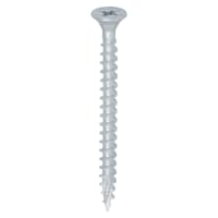 TIMCO C2 Exterior Pozi Countersunk Wood Screws - 5.0 x 60mm - Silver Organic - Pack of 200