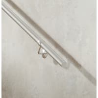 Rothley 40mm Handrail Banister Staircase Rail Support Kit - 3600mm Length - 304 Brushed Stainless