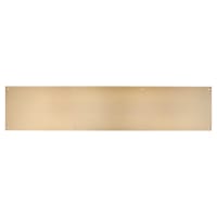 Altro Stainless Steel Kick Plate - 700 x 150 x 1.2mm - 8 Screw Holes - Antique Brass