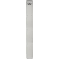 Altro Stainless Steel Finger Plate - Push - 950 x 80 x 1.5mm - Satin