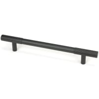 From The Anvil Judd 14mm Lines T-Bar Cabinet Pull Handle - 160mm Centres - Matt Black