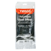 TIMCO Polythene Dust Sheet - 12' x 9