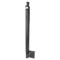 Key Operated Gate Safety Drop Down Bolt - 480 x 31mm - Black