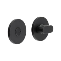 CRES by Frelan CRES801 Bathroom Turn & Release - 54mm Diameter - Matt Black