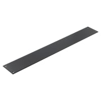 CRES by Frelan 316 Stainless Steel Finger Plate - 550 x 74 x 3mm - Black