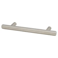 Altro 10mm T-Bar Cabinet Pull Handle - 192mm Centres - Satin Stainless Steel