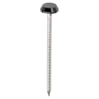 TIMCO Polymer Headed Nails - 65mm Length - Grey - Pack of 100