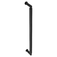 Burlington by Frelan Black 20mm D-Bar Door Pull Handle - Screw Fix - 425mm c/c - Piccadilly Range