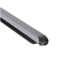 elfa Top Track System - Click In Bracket Cover - 420mm Length - Right - Platinum