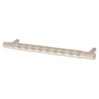 Alexander & Wilks Diamond Cut 14mm T-Bar Cabinet Pull Handle - 160mm Centres - Satin Nickel