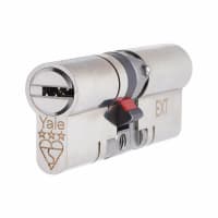 Yale® 3 Star Anti-Snap Platinum Euro Double Cylinder - 95mm Length 