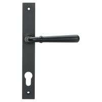 From The Anvil Newbury Matt Black uPVC Slimline Multipoint Door Handles - 92mm c/c