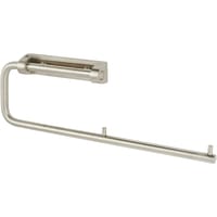 Dolphin Contract Double Toilet Roll Holder - 93 x 275 x 23mm - Satin Stainless Steel