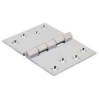 Jedo Projection Hinge - 102 x 125 x 4mm - Polished Chrome - Pair