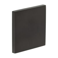 CRES by Frelan Square Escutcheon - 54 x 54mm - Blank - Dark Bronze