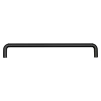 CRES by Frelan Black 19mm D-Bar Door Pull Handle - Screw Fix - 425mm c/c