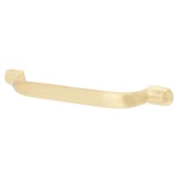Crofts & Assinder Calgary 16.5mm D-Bar Cabinet Pull Handle - 128mm Centres - Brushed Satin Brass