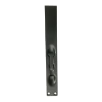 Atlantic Lever Action Flush Bolt - 200 x 25mm - Matt Black